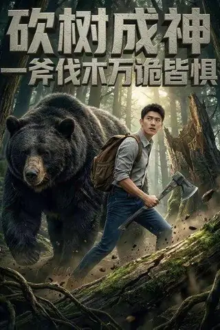 《砍树成神：一斧伐木万诡皆惧（90集）（百度网盘）》短剧封面