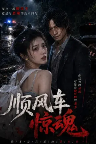 《顺风车惊魂（50集）AI短剧（百度网盘）》短剧封面