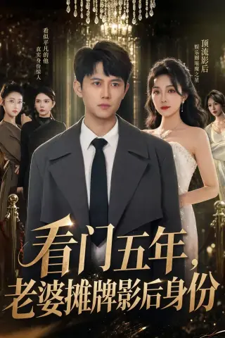 《看门五年，老婆摊牌影后身份（75集）冯永昊＆郭美林子（夸克网盘）》短剧封面
