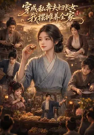 《穿成私奔夫妇长女，我摆摊养全家（119集）（夸克网盘）》短剧封面