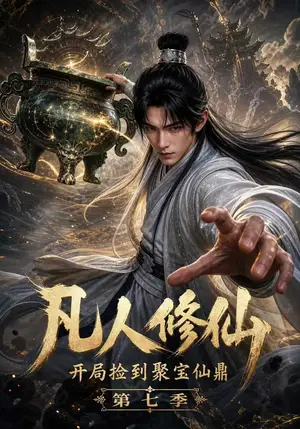 《凡人修仙开局捡到聚宝仙鼎第七季（202集）（夸克网盘）》短剧封面