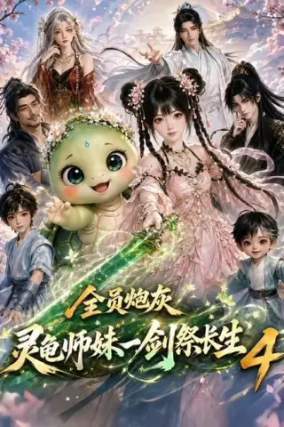 《全员炮灰，灵龟师妹一剑祭长生4（105集）（夸克网盘）》短剧封面
