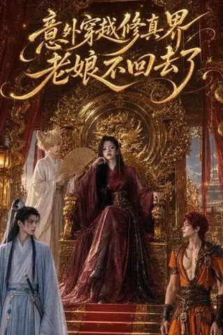 《意外穿越修真界，老娘不回去了（60集）AI短剧（百度网盘）》短剧封面