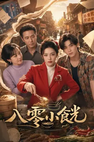 《八零小食光（66集）AI短剧（夸克网盘）》短剧封面