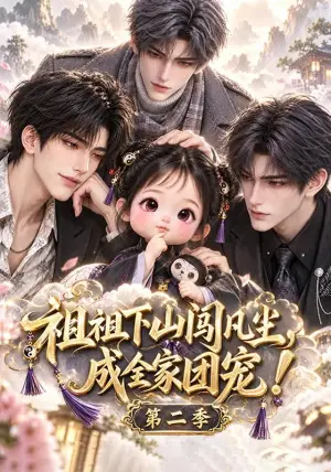 《祖祖下山闯凡尘，成全家团宠第二季（124集）（夸克网盘）》短剧封面