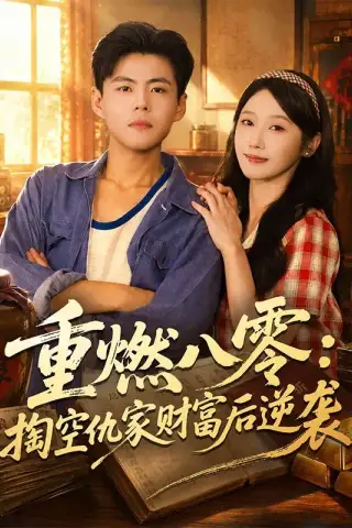 《重燃八零：掏空仇家财富后逆袭（71集）郭建清＆刘雪莹（1080P）（夸克网盘）》短剧封面