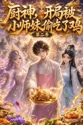 《厨神，开局被小师妹偷吃了鸡第二季（80集）（夸克网盘）》短剧封面