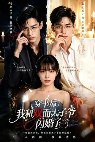 《穿书后我和双面太子爷闪婚了（99集）（夸克网盘）》短剧封面