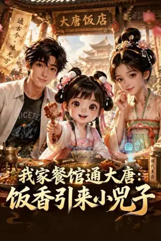 《我家餐馆通大唐：饭香引来小兀子（63集）（百度网盘）》短剧封面
