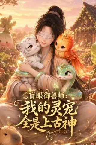 《盲眼御兽师我的灵宠全是上古神第三季（109集）（百度网盘）》短剧封面
