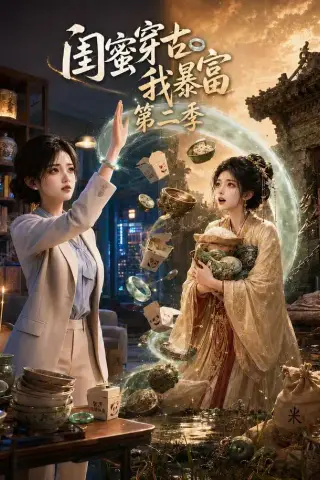 《闺蜜穿古我暴富第二季（50集）（夸克网盘）》短剧封面