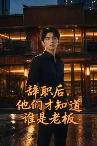 《辞职后，他们才知道谁是老板（45集）AI短剧（夸克网盘）》短剧封面