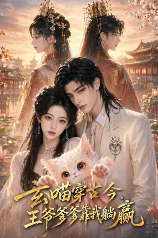《玄喵穿古今，王爷爹爹靠我躺赢（71集）（夸克网盘）》短剧封面