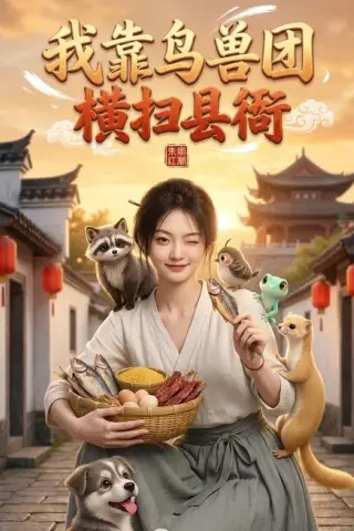 《我靠鸟兽团横扫县衙（88集）（百度网盘）》短剧封面