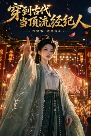 《穿到古代当顶流经纪人（59集）（夸克网盘）》短剧封面