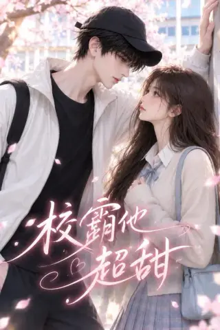 《校霸他超甜（30集）Ai短剧（百度网盘）》短剧封面
