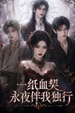 《一纸血契永夜伴我独行（69集）（夸克网盘）》短剧封面
