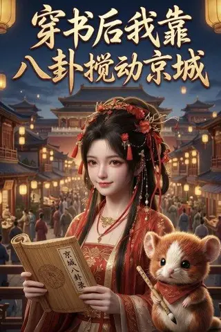 《穿书后我靠八卦搅动京城（35集）（百度网盘）》短剧封面