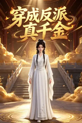 《穿成反派真千金（37集）AI短剧（夸克网盘）》短剧封面