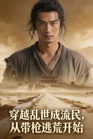 《穿越乱世成流民，从带枪逃荒开始（100集）Ai短剧（百度网盘）》短剧封面