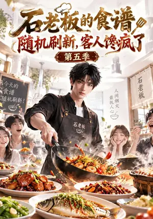 《石老板的食谱随机刷新，食客馋疯了第五季（183集）（夸克网盘）》短剧封面