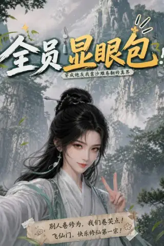 《全员显眼包：穿成炮灰我靠沙雕卷翻修真界（107集）（夸克网盘）》短剧封面
