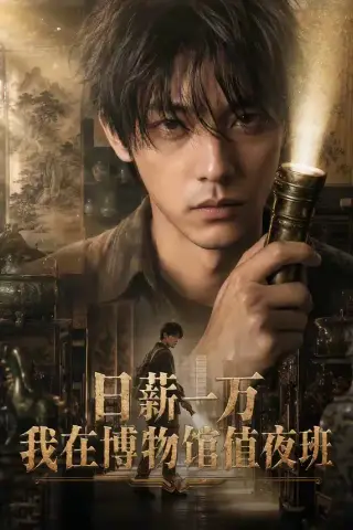 《日薪一万，我在博物馆值夜班（70集）（夸克网盘）》短剧封面