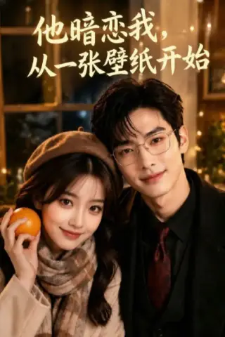 《他暗恋我，从一张壁纸开始（50集）（夸克网盘）》短剧封面