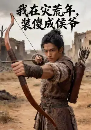 《我在灾荒年装傻成侯爷（87集）（夸克网盘）》短剧封面