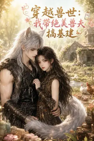 《穿越兽世：我带绝美兽夫搞基建（57集）（夸克网盘）》短剧封面
