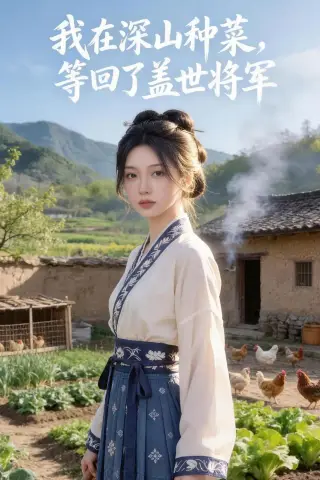 《我在深山种菜，等回了盖世将军（45集）》短剧封面