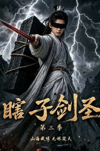《瞎子剑圣第三季，山海藏墟，无眼窥天（83集）（百度网盘）》短剧封面