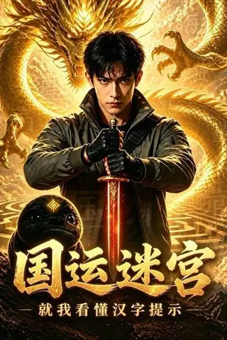 《国运迷宫求生：就我看懂汉字提示（75集）Ai短剧（百度网盘）》短剧封面