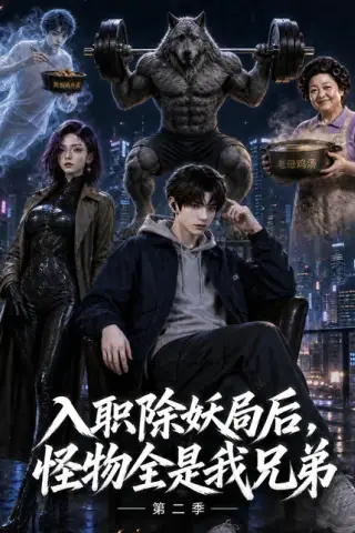 《入职除妖局后，怪物全是我兄弟第二季（60集）（百度网盘）》短剧封面