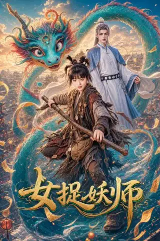 《女捉妖师（60集）AI短剧（夸克网盘）》短剧封面