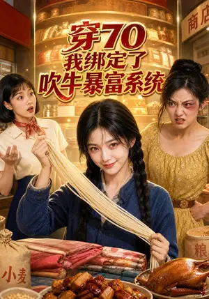 《穿70，我绑定了吹牛暴富系统（259集）（夸克网盘）》短剧封面