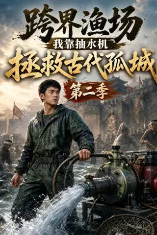 《跨界渔场我靠抽水机拯救古代孤城第二季（44集）AI短剧（夸克网盘）》短剧封面