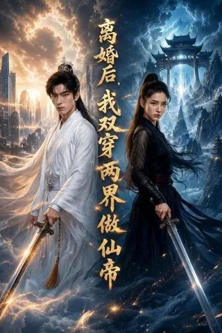 《离婚后，我双穿两界做仙帝（66集）（百度网盘）》短剧封面