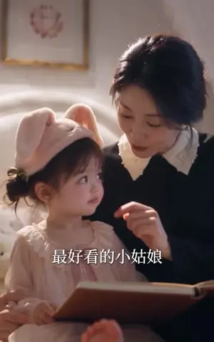 《天降绵绵，顾家全员团宠（128集）（夸克网盘）》短剧封面