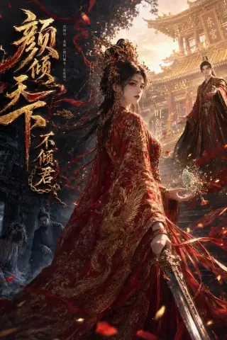 《颜倾天下不倾君（45集）（夸克网盘）》短剧封面