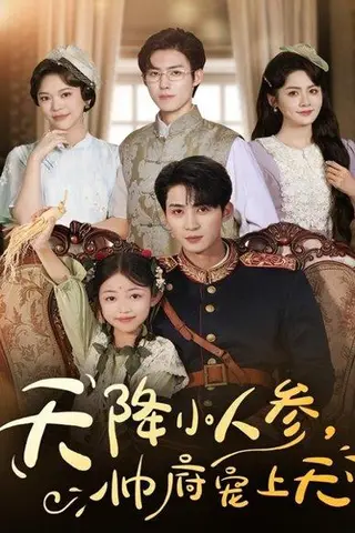 《天降小人参，帅府宠上天》短剧封面