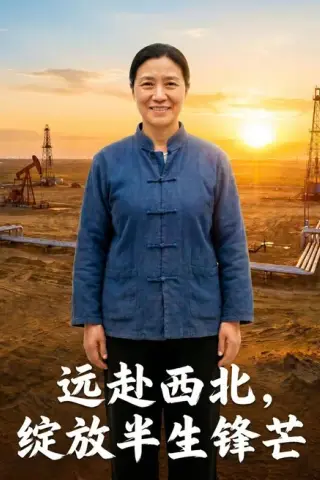 《远赴西北，绽放半生锋芒（59集）AI短剧（百度网盘）》短剧封面
