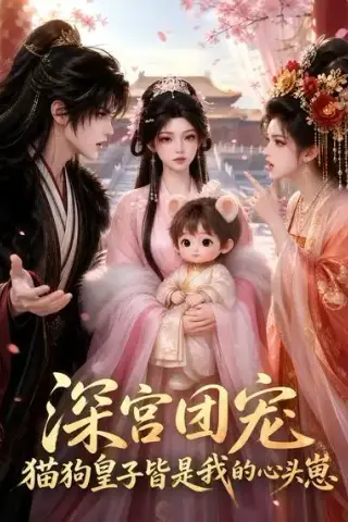 《深宫团宠，猫狗皇子皆是我的心头崽（30集）（夸克网盘）》短剧封面