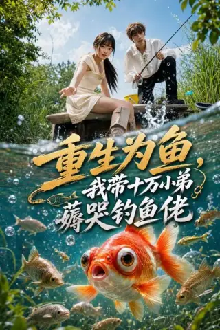 《重生为鱼，我带十万小弟薅哭钓鱼佬（71集）桑帅臣＆李诗语（百度网盘）》短剧封面