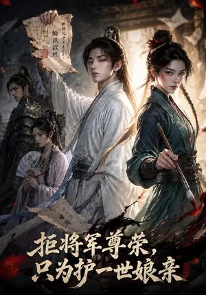 《拒将军尊荣，只为护一世娘亲（76集）（夸克网盘）》短剧封面