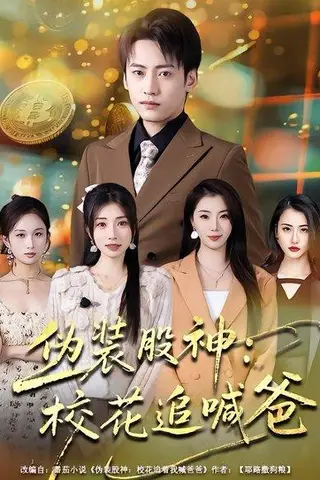 《伪装股神：校花追喊爸》短剧封面