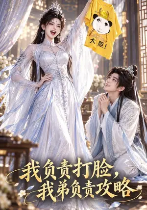 《我负责打脸，我弟负责攻略（96集）（夸克网盘）》短剧封面