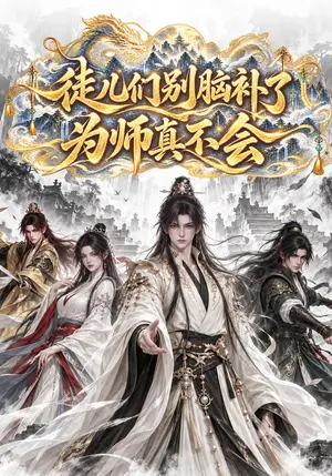《徒儿们别脑补了，为师真不会（61集）（夸克网盘）》短剧封面