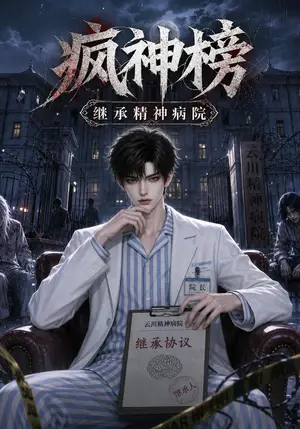 《疯神榜！继承精神病院（40集）（夸克网盘）》短剧封面