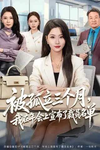 《被孤立三个月，我在年会上宣布了裁员名单（62集）毛崇宏＆瑞子》短剧封面